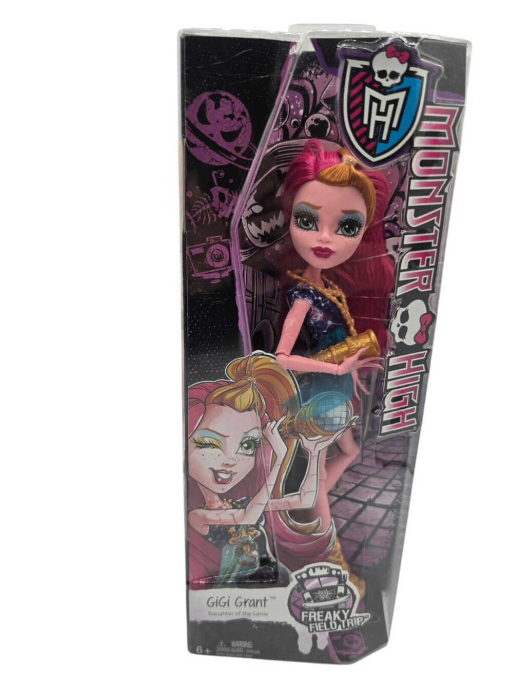 Monster High Gigi Grant Freaky Field Trip doll new daughter of Genie